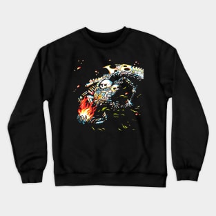 Flame from hell Crewneck Sweatshirt